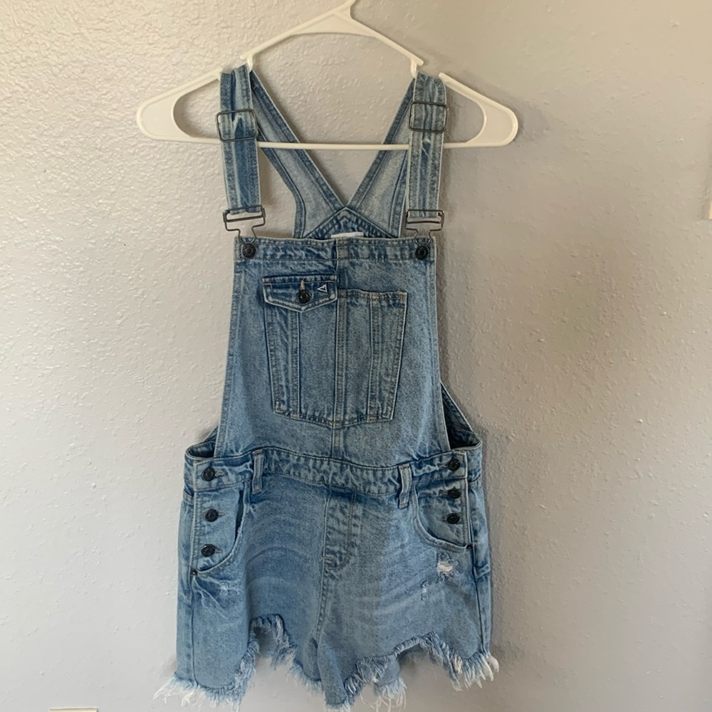 Size small overall shorts